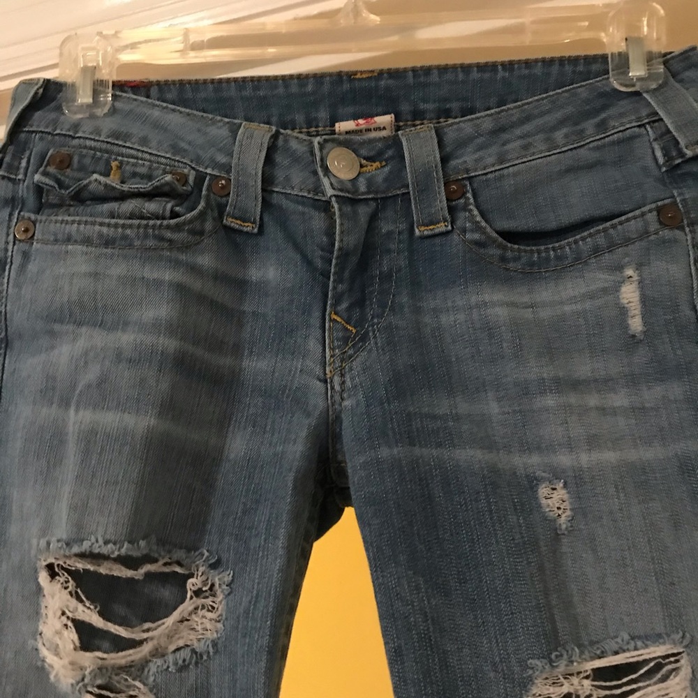 True Religion Jeans distressed